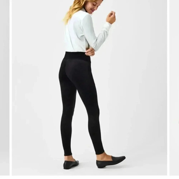 NWT Spanx Velvet Leggings size Small - Picture 2 of 11
